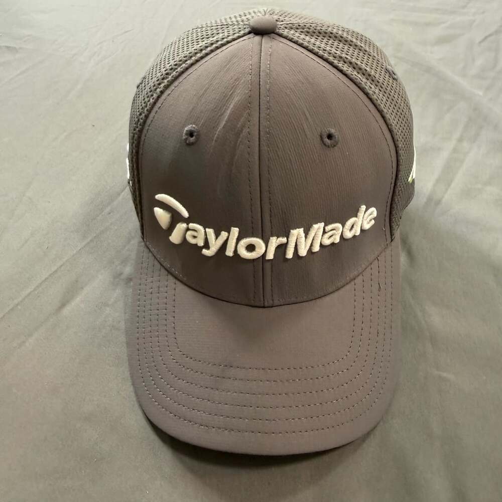 TaylorMade RBZ Gray Mesh Golf Hat Baseball Cap Fitted